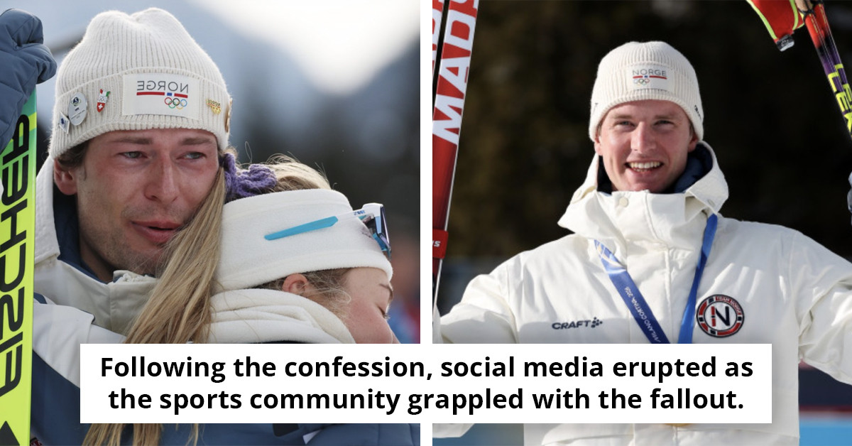 Olympian Admits to Infidelity on Live TV, Offers Apology to Teammate for His Behavior