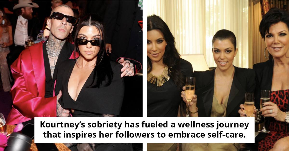 Kourtney Kardashian discloses that she has abstained from alcohol for three years following her remarks about her intimate life with Travis Barker.