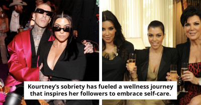 Kourtney Kardashian discloses that she has abstained from alcohol for three years following her remarks about her intimate life with Travis Barker.