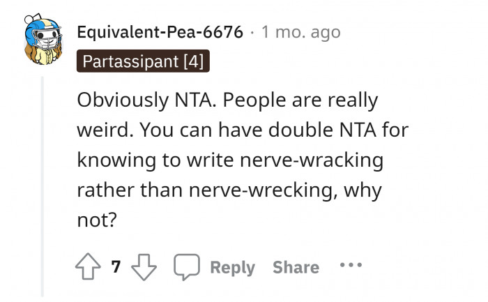 Nerve-wracking situation.