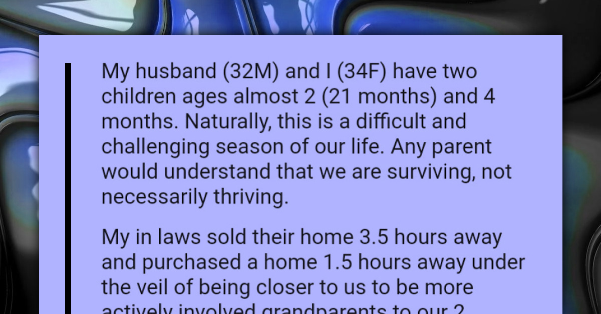 New Mom Is In Serious Need Of A Break And Wants To Directly Ask Her In-Laws Since Her Husband Is Mincing Words, Seeks Advice To Proceed