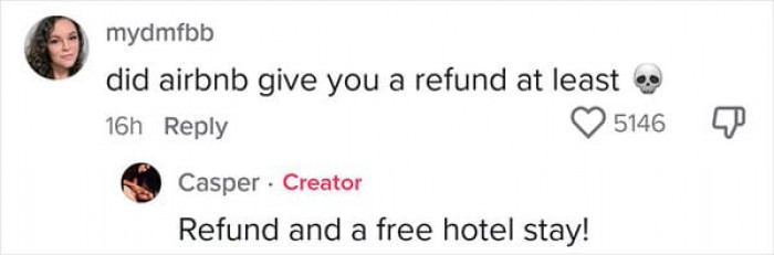 They were generous with the refund