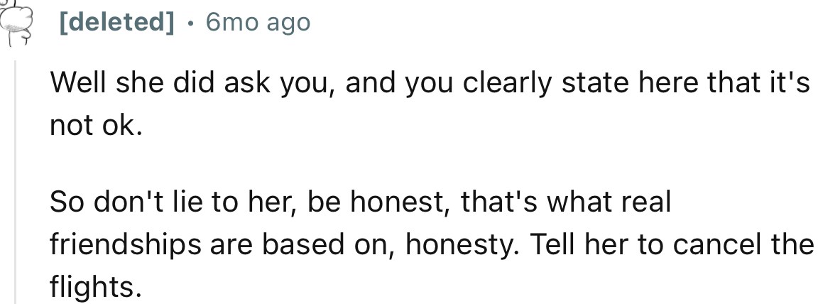 “She Bought Tickets Knowing That It's Not Okay. I Mean, I Would Have Said No.”