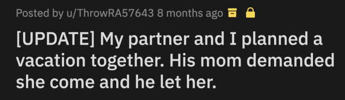 She posted an update a few days after their impromptu family trip