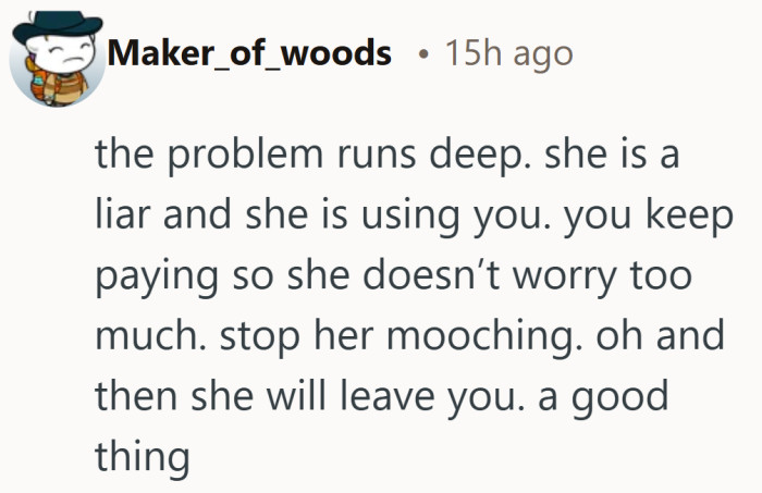 It pushes the idea that this is a pattern, not just a bad moment.