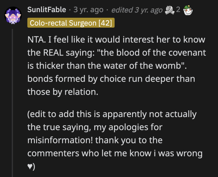 It may not be the real saying, but it certainly applies to OP's situation