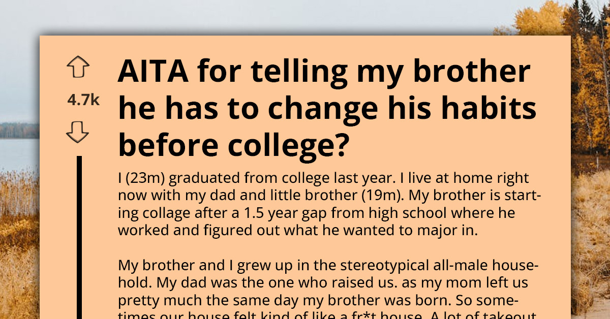 Dad Calls Out Son For “Shaming” Younger Brother Over 
His Habit Of Being Unclad Around Friends