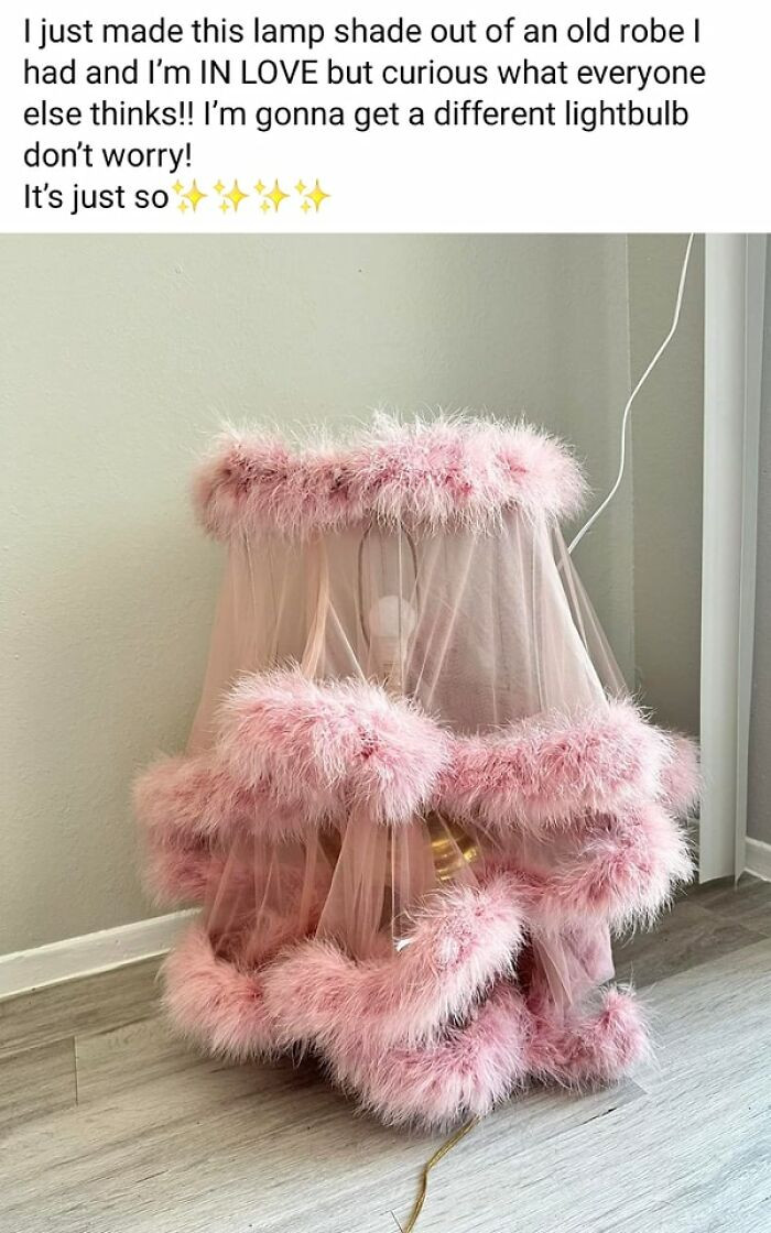 7. That old robe would have been worth $$; now it's a fire hazard