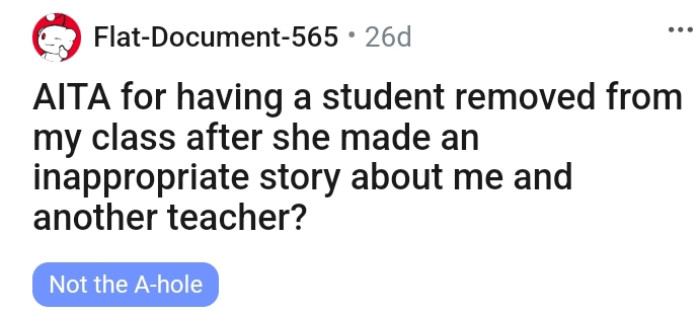 Here, we have the headline