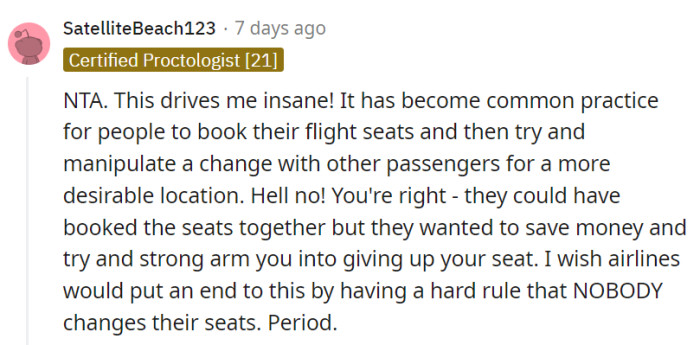 A note to all airlines: