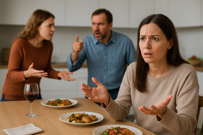 The argument escalated quickly, leaving the Redditor in tears and completely blindsided.