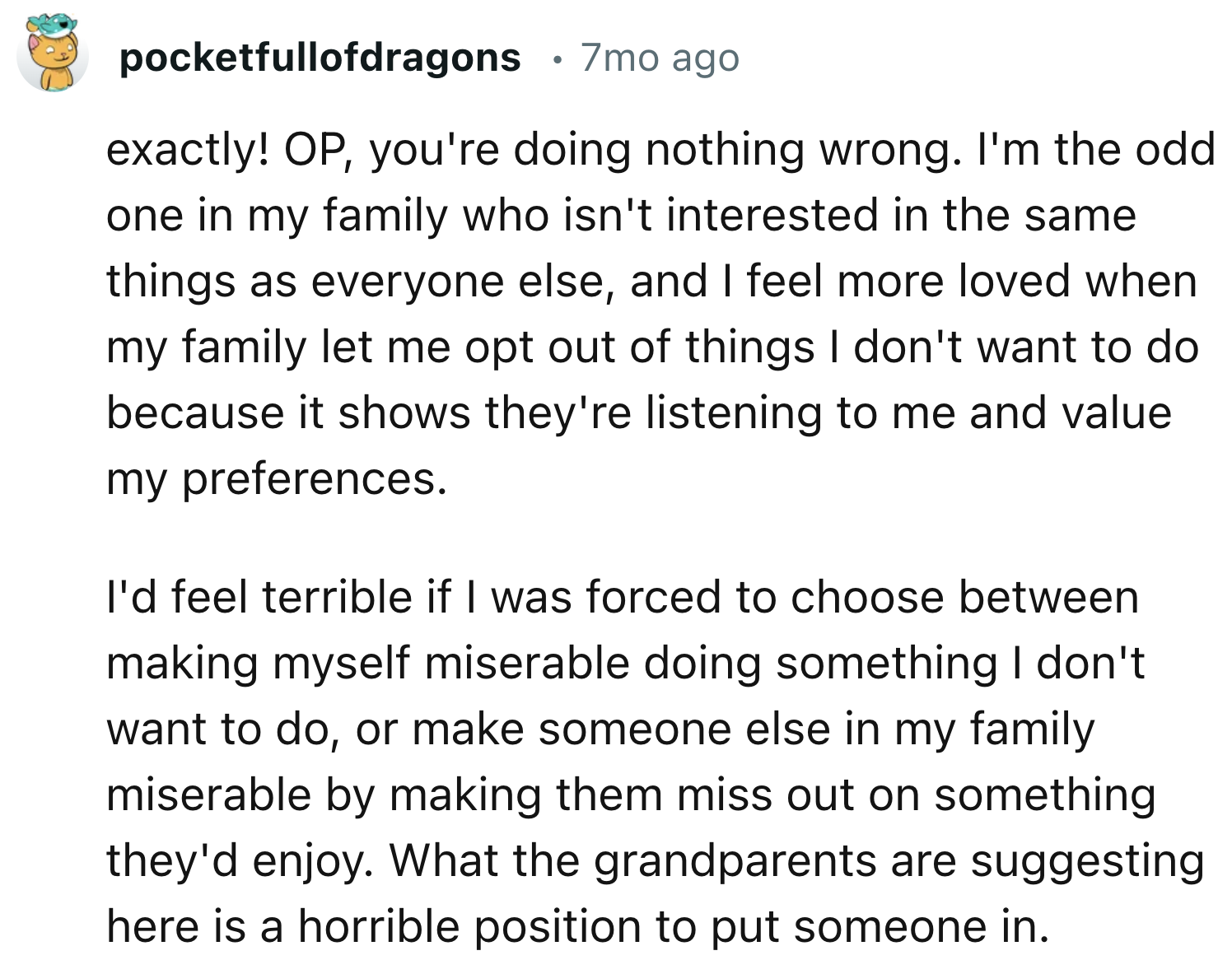 OP Is Doing Nothing Wrong