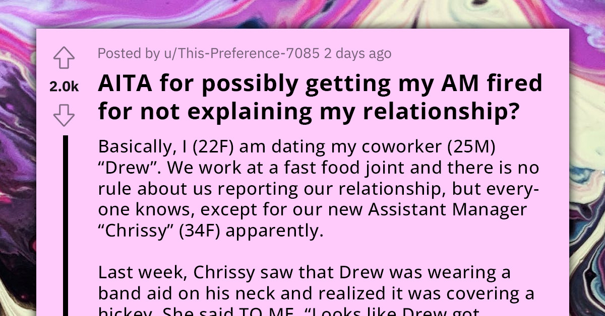 Manager Unaware That Redditor Is Dating The Employee She's Mocking, Faces Possible Firing For Loose Tongue