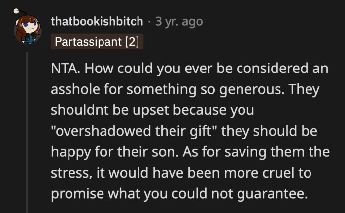 This happened in the middle of the pandemic, so people were in a weird headspace then