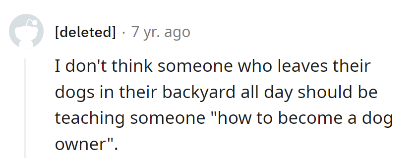 Barking up the wrong tree, huh? Let's hope the teaching gets 'leashed' to better practices!