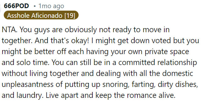 Living Apart Could Help Keep the Romance Alive.