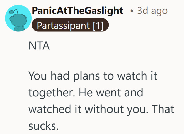 No extra explanation needed, it just didn’t line up with what was agreed.