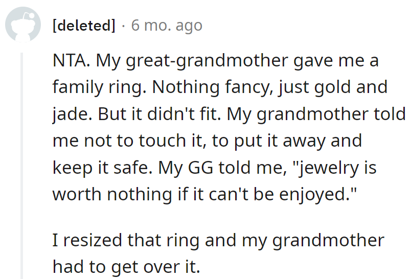 Great-Grandma said, 