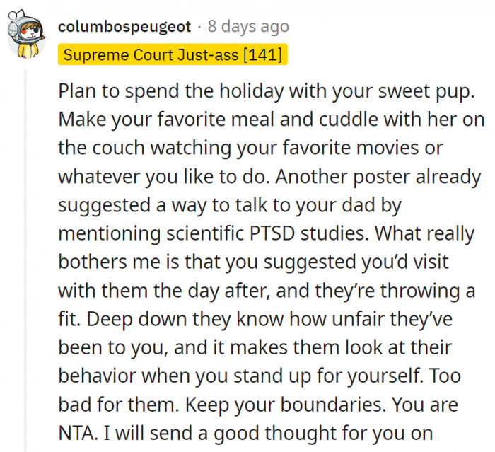 20. It's better to keep boundaries than be traumatized all over again