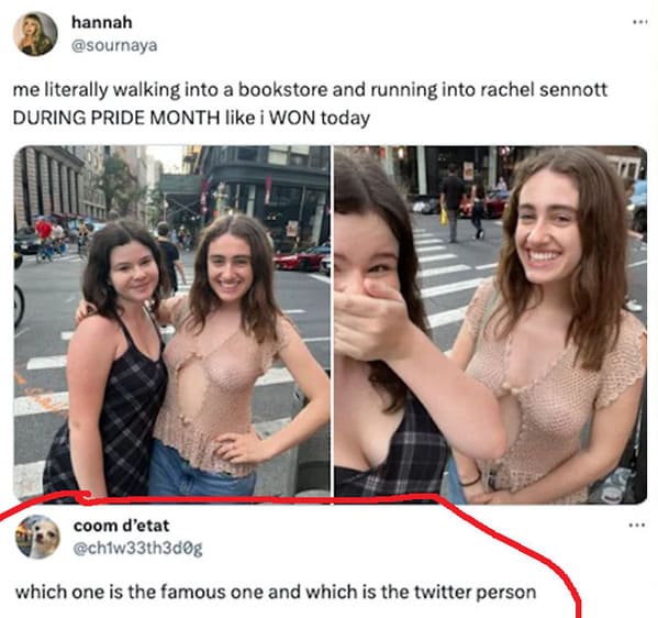 Which of them is the famous one? We’re all confused