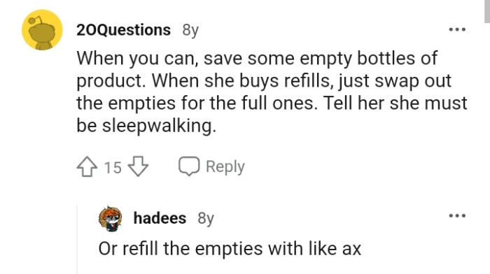 Telling Her That She Must Be Sleepwalking