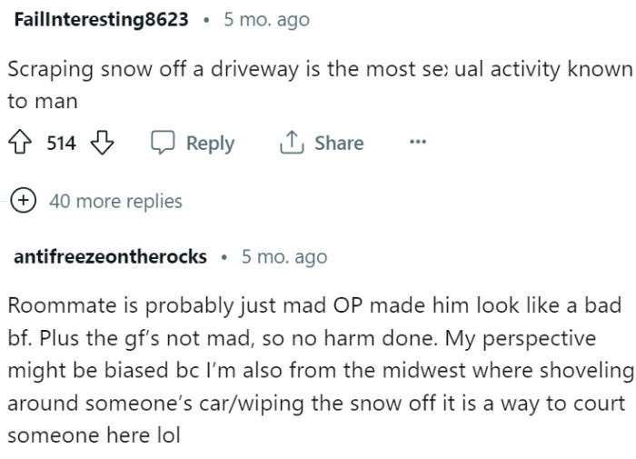 According to some findings...