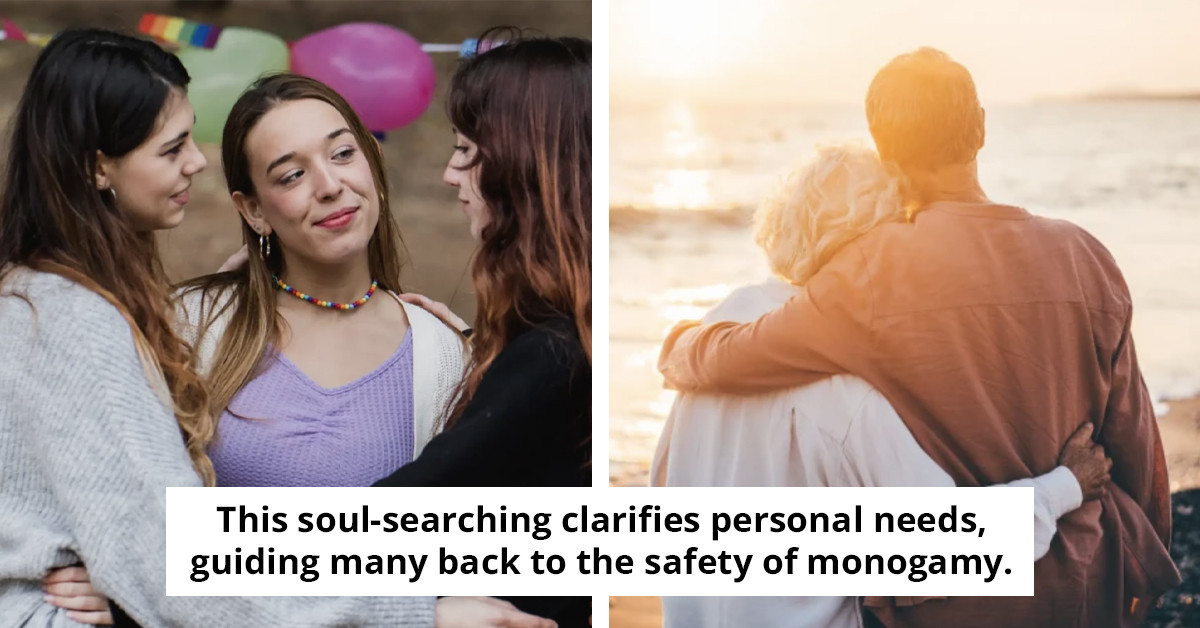 Relationship expert explores the top three reasons couples return to monogamy after exploring open relationships.