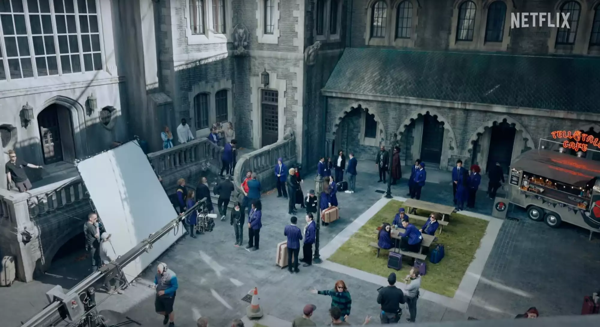 This shift marks a deliberate move away from the lighter aspects of Season 1, as the creators aim to explore the eerie dynamics of a world filled with vampires, werewolves, and superpowers.