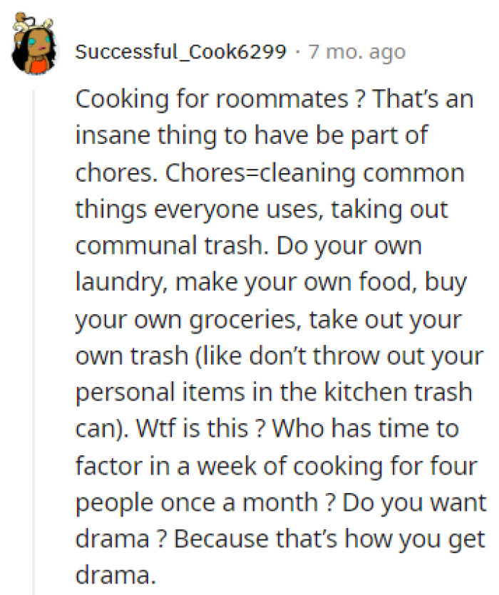 That's how you get drama