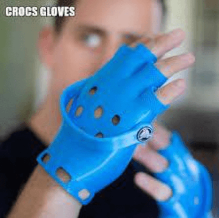 18. Hand Crocs for Crocs Lovers
