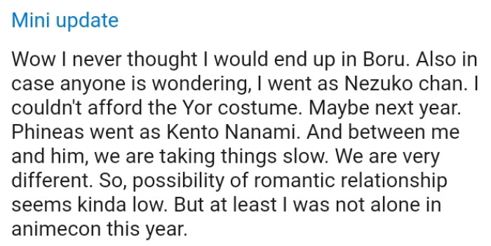 Here Is the Final Part, Which Is a Mini Update from the OP