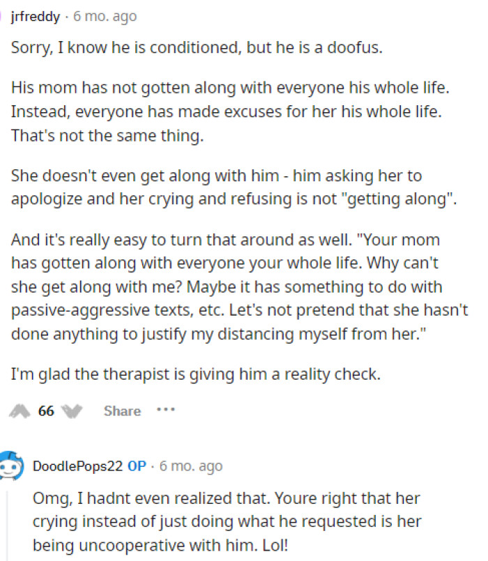 Everyone pretty much told OP that her husband is in the wrong and that she was justified in distancing herself from her MIL due to everything that transpired.