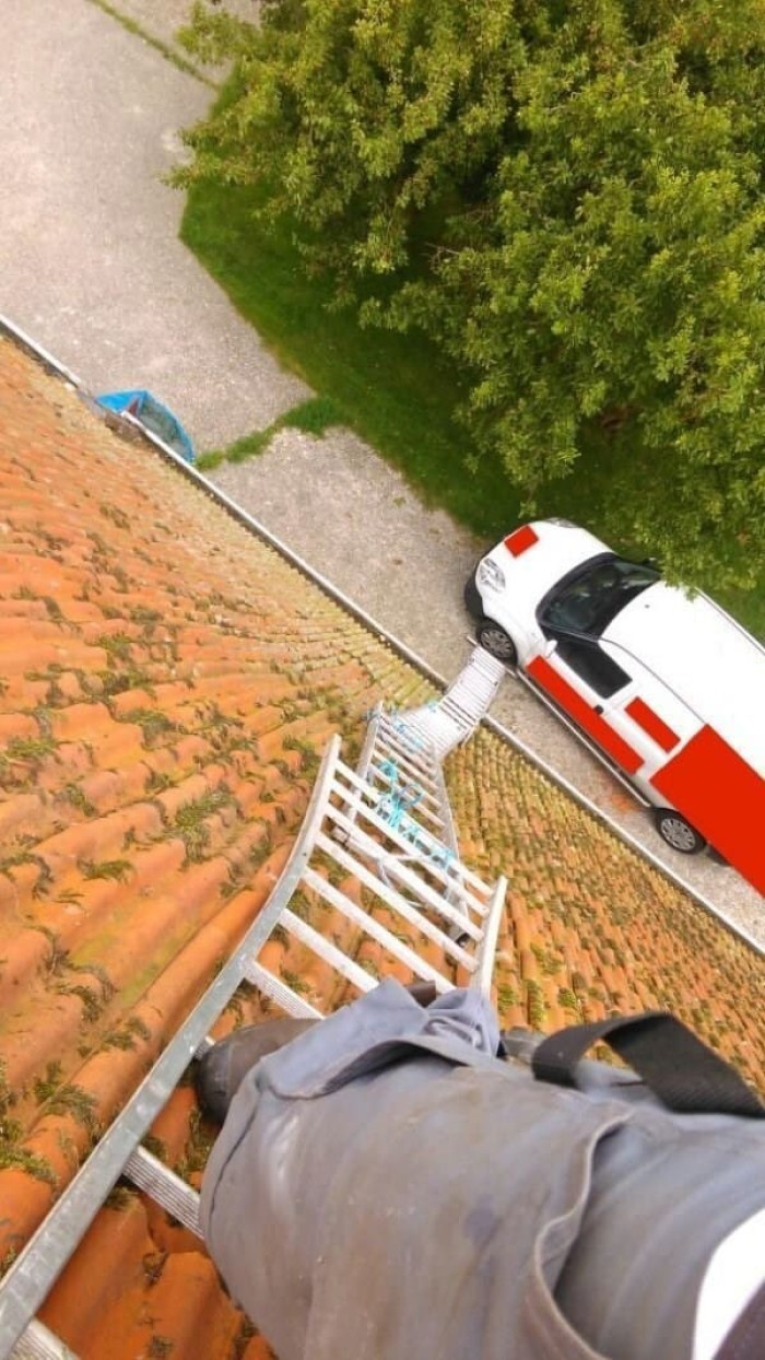 17. That has got to be the safest climb.