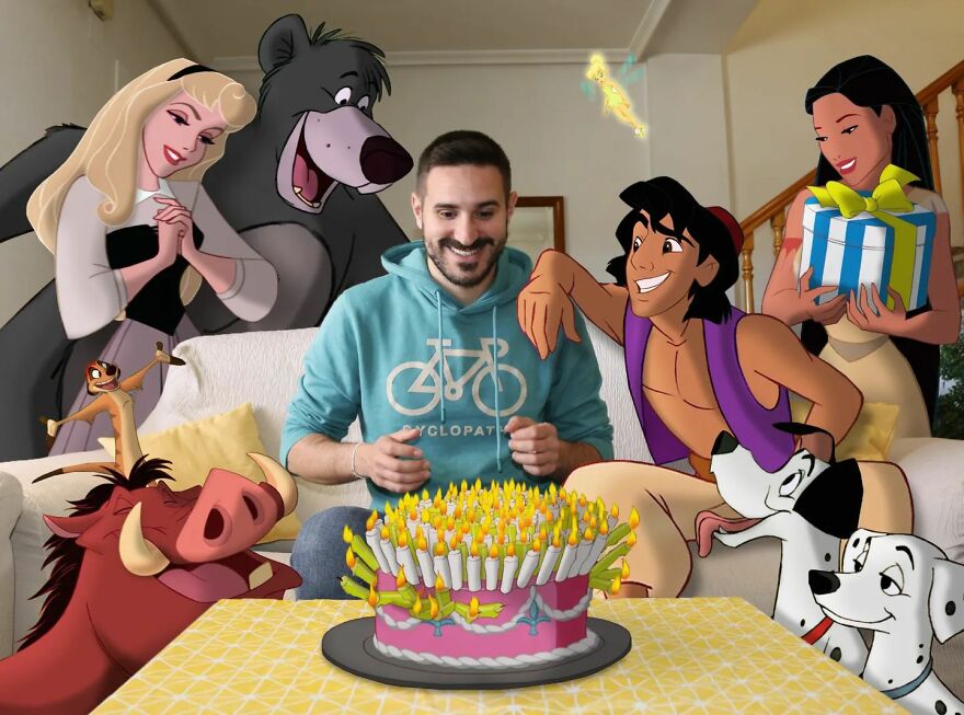 16. If you aren’t surrounded by Disney characters while the anticipation builds to blow out the candles on your animated cake, can you even claim you’ve had a birthday?