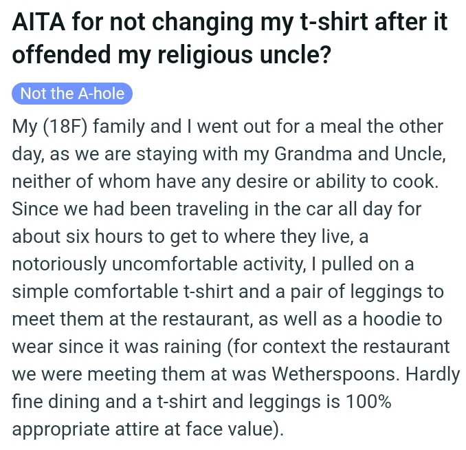 The OP Kicks Off Her Story