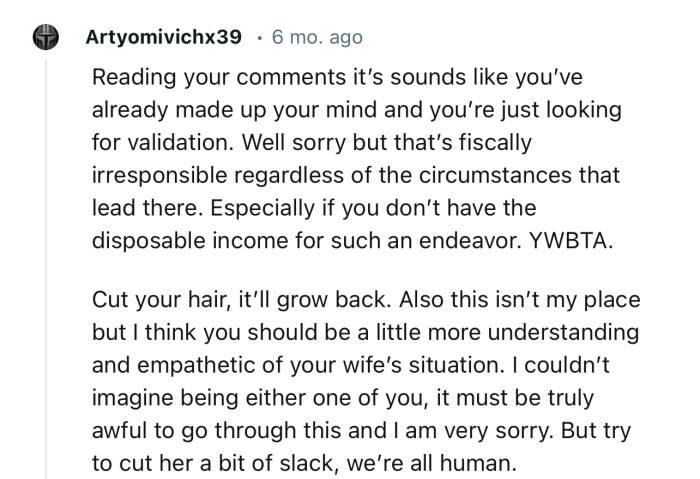 “Well, Sorry, but That’s Fiscally Irresponsible Regardless of the Circumstances That Lead There.”