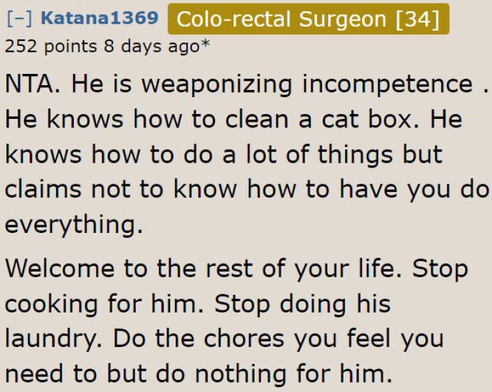 Can the OP deal with this behavior for the rest of her life?