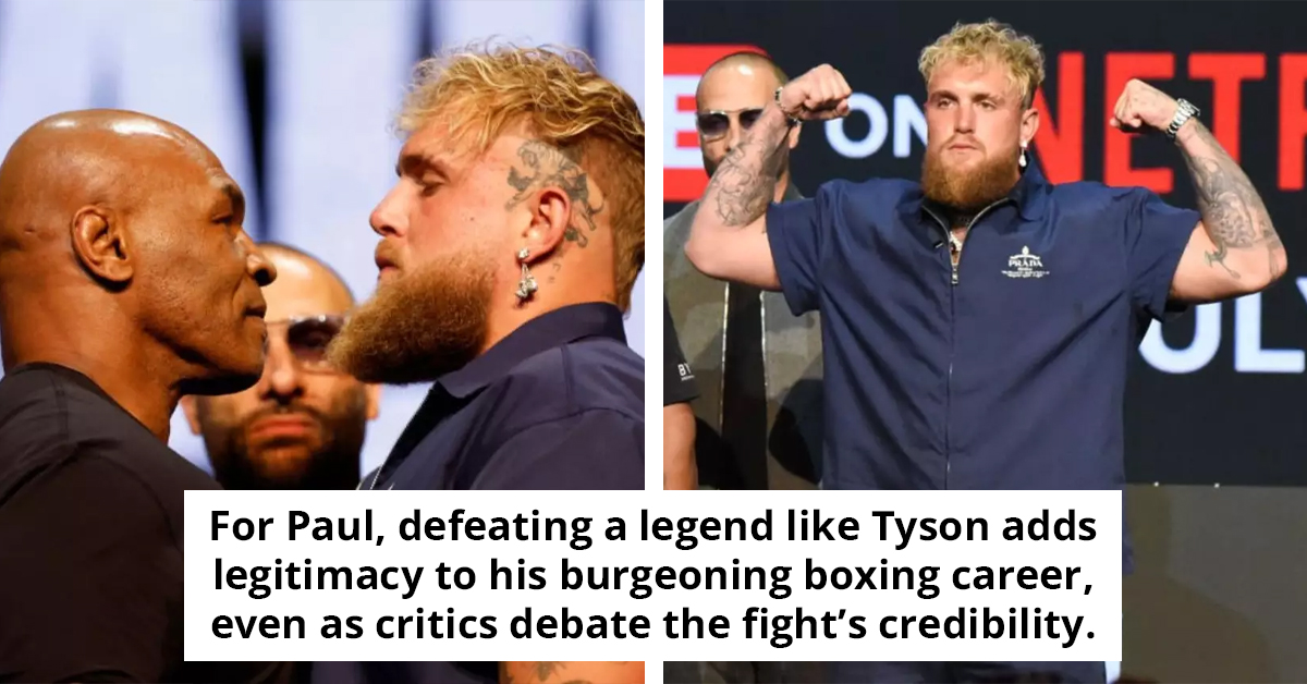 Jake Paul Defeats Mike Tyson in Controversial Showdown That Shakes Boxing Fans