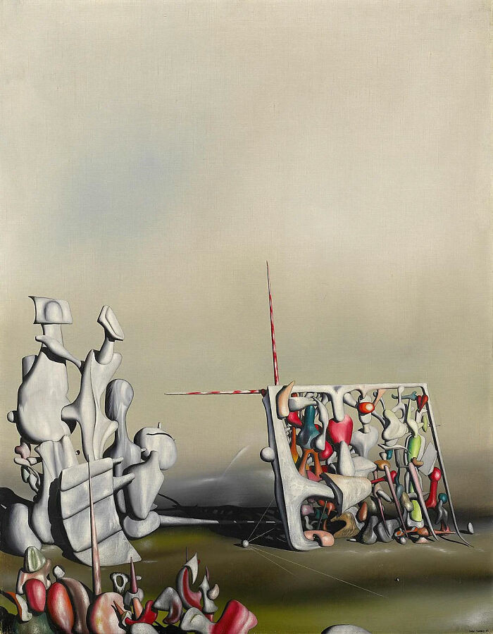 “There, Motion Has Not Yet Ceased” By Yves Tanguy, 1945