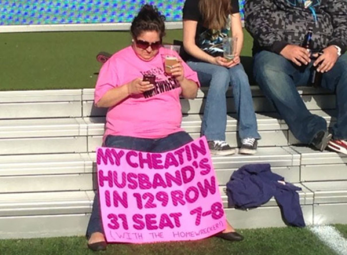 13. This woman humiliated not just one, but two people.