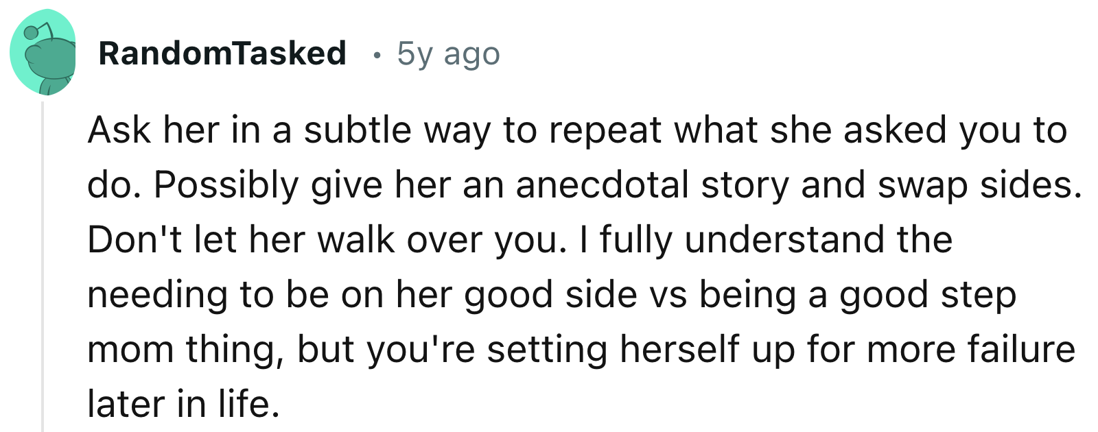 OP needs to stop letting Brittany walk all over her