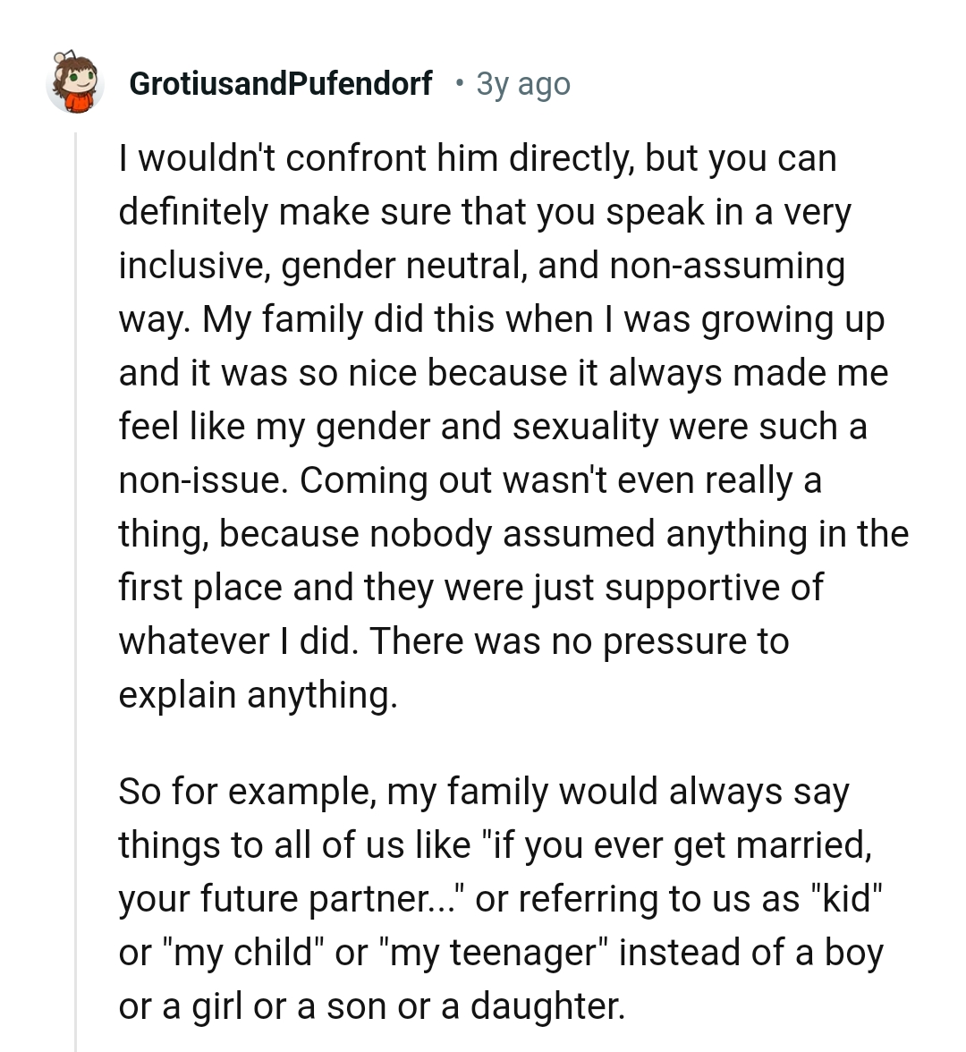 Coming out was even really a thing