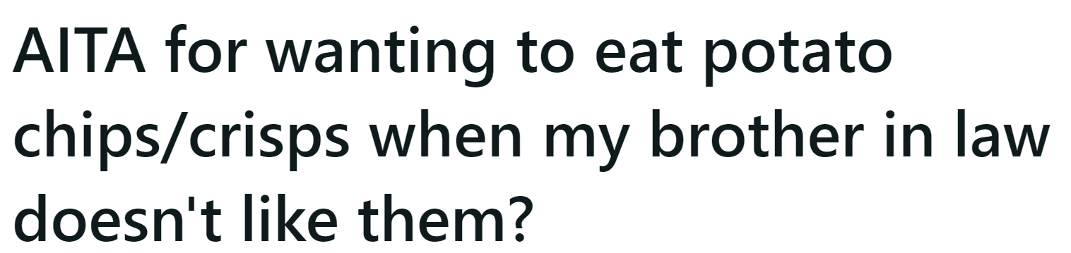 The original question: