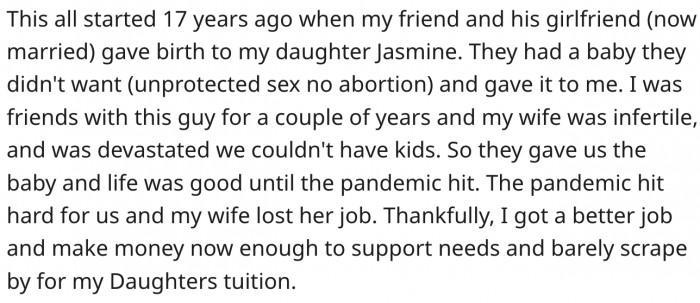 Here's how it started.