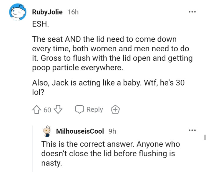 It is gross to flush with the lid open