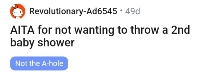 OP kicks off her story but not without the title