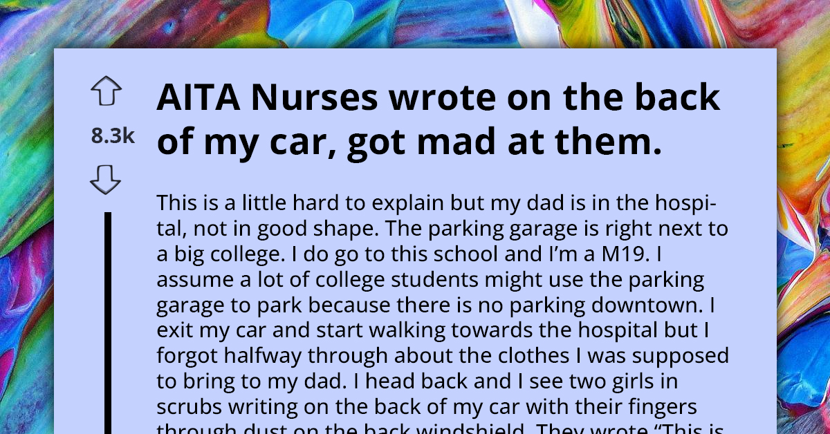Man Visiting Dying Father Brings Nurse To Tears After She Threatens To Tow His Car