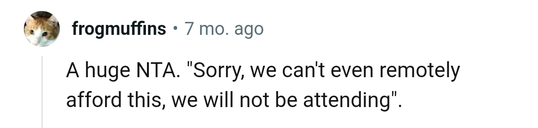 The comments from Redditors roll in...