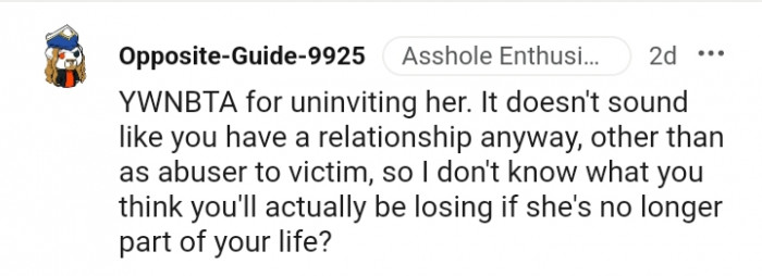 Doesn't sound like you have a relationship