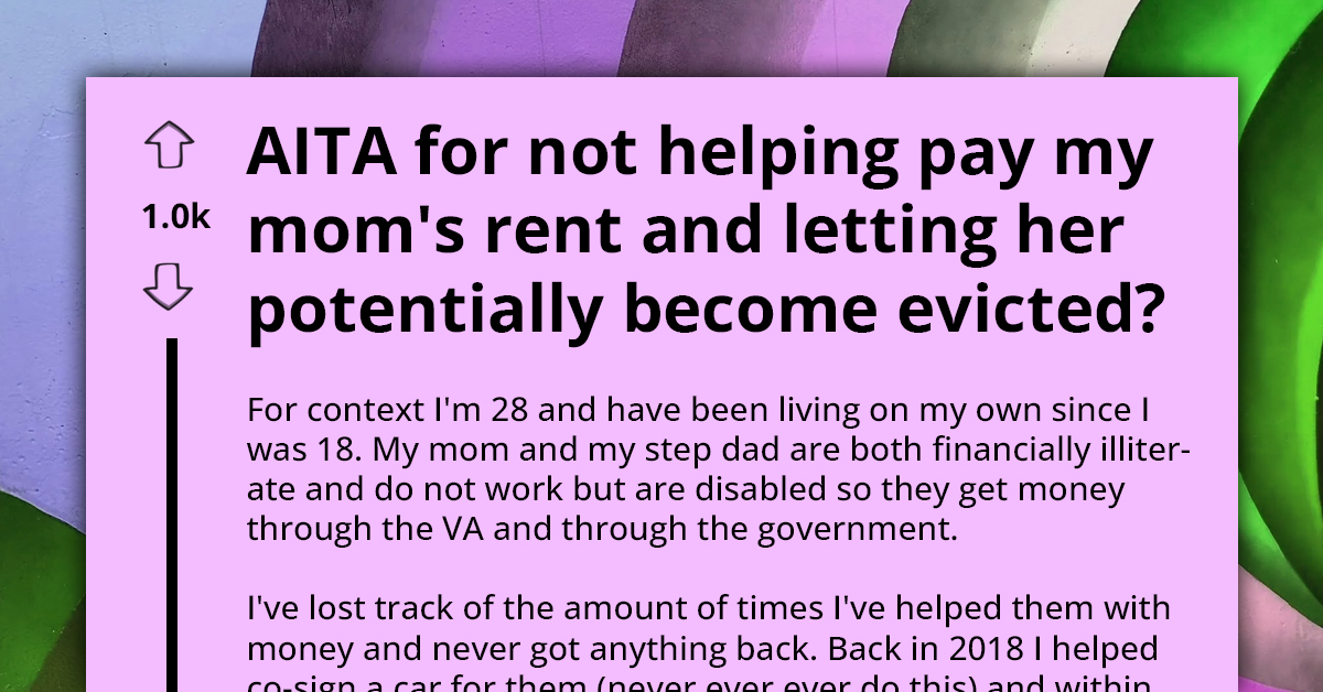 Fed Up Young Woman Questions If Not Paying Mom's Rent Is Too Harsh a Lesson